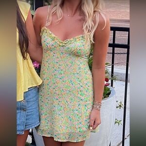 Wild Fable Pastel Floral Mini Dress